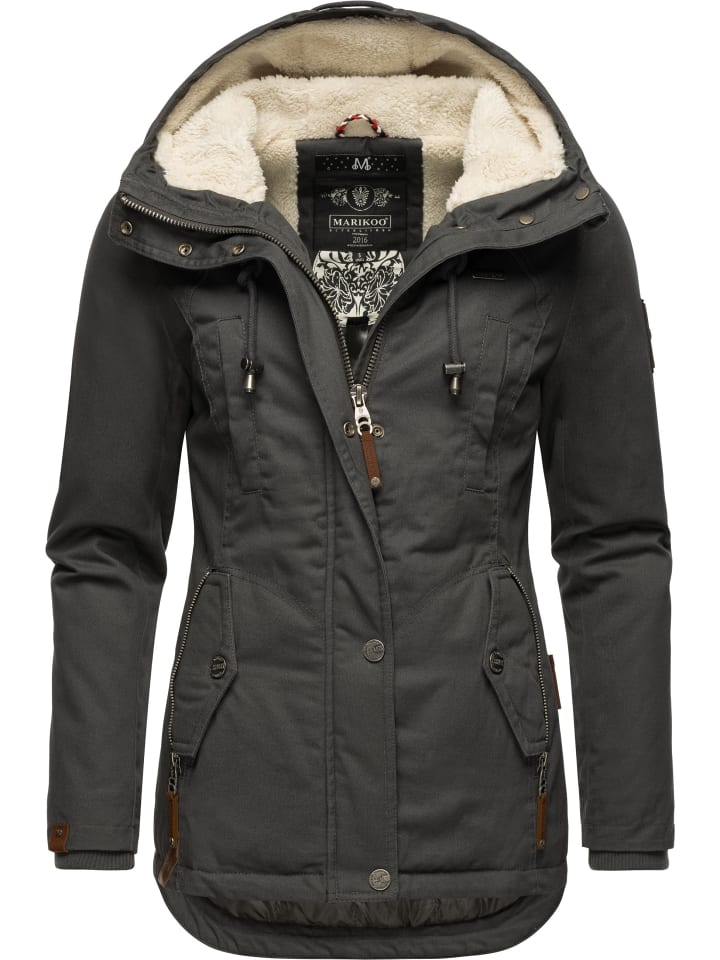 Winterjacke Bikoo in Grau