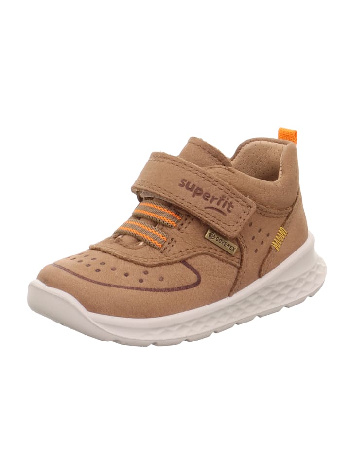 Lauflernschuh BREEZE in Braun/Orange