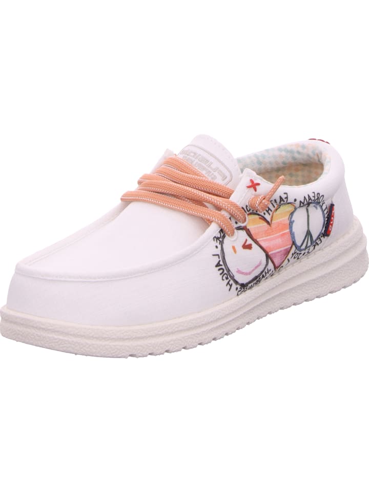 Slipper in weiß