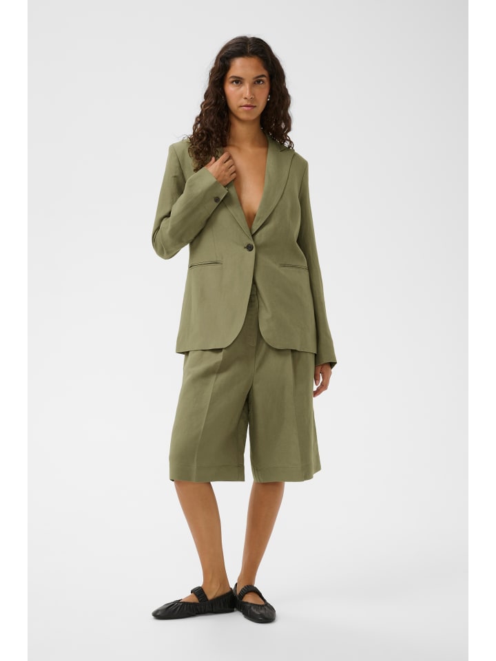 Blazer SLRagna Gerade Passform in Dusky Green