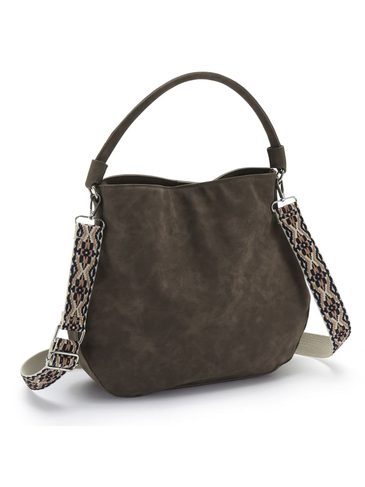 Handtasche in dunkelbraun