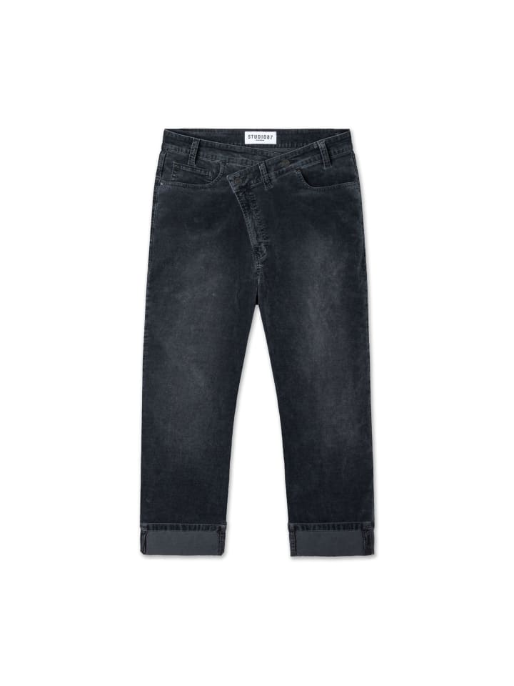 Kaia Denim-Hose in Washed Out Black