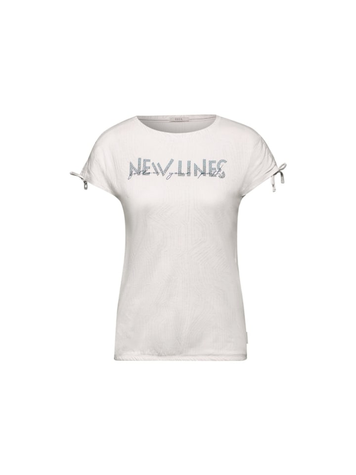 T-Shirt in vanilla white