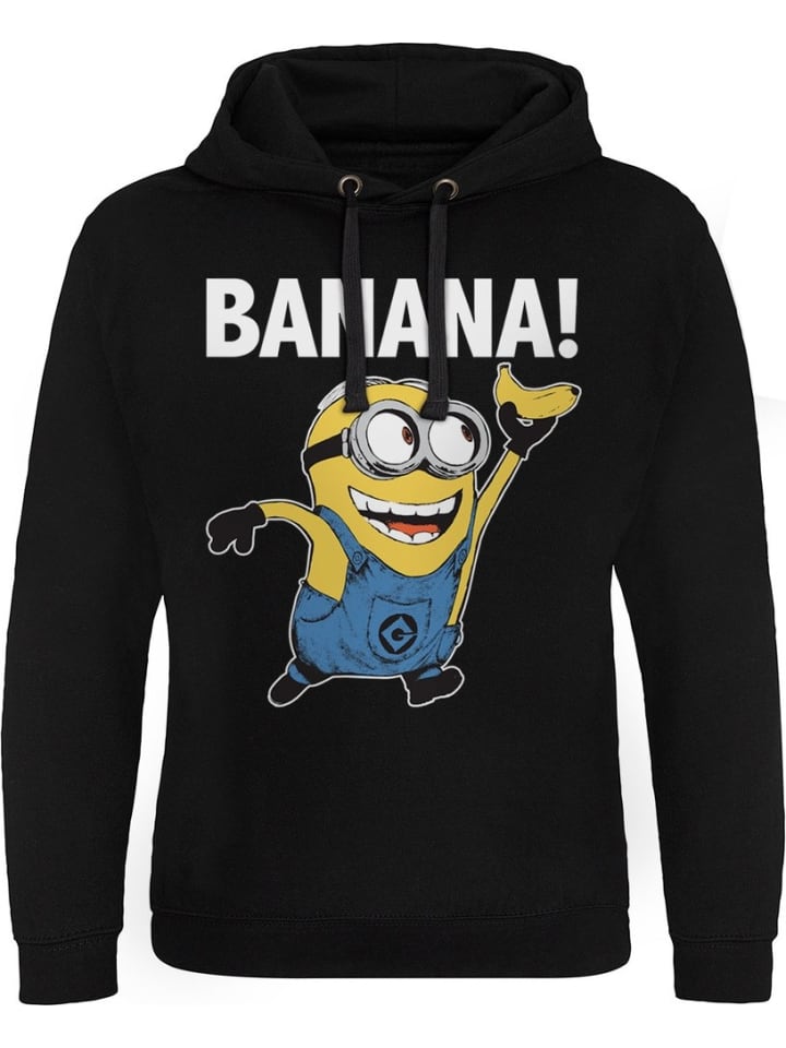 Hoodie in Schwarz