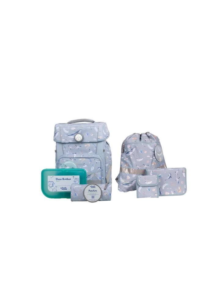 School Mood Schulranzenset Champion Maxx Aqua (Nordic Collection)