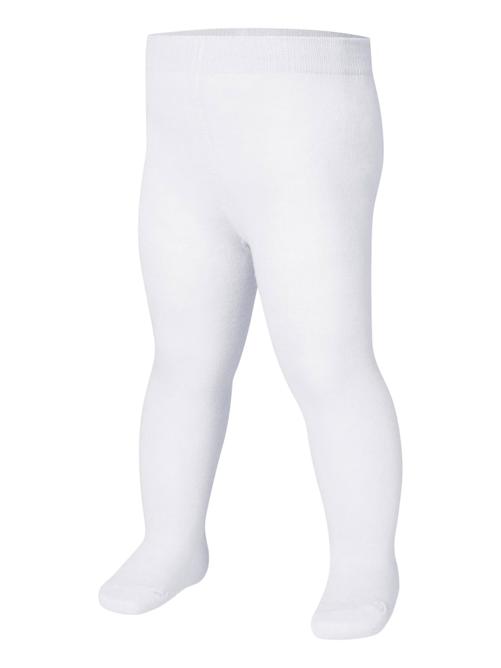 Strumpfhose uni in weiß