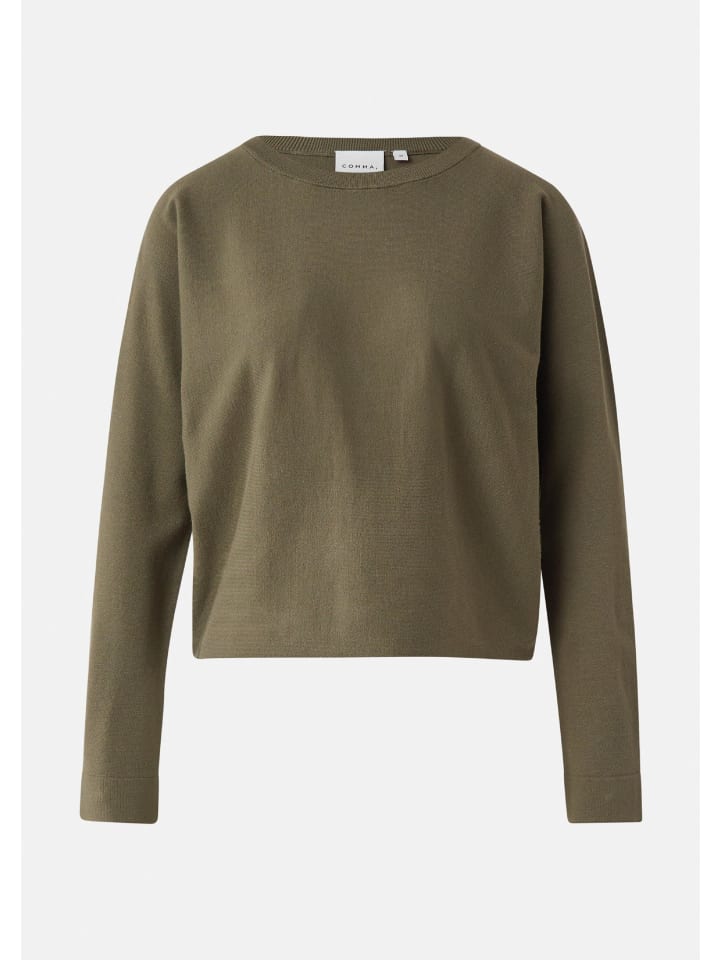Strickpullover  in  7992_olivgrün