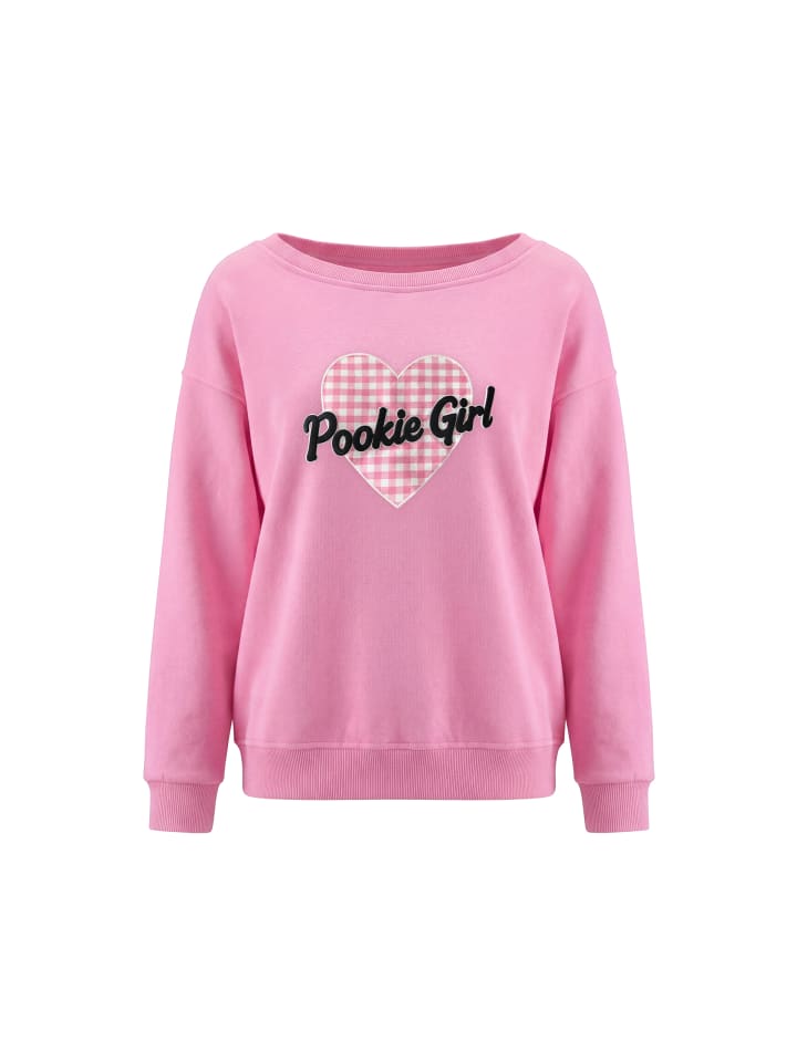 Women Sweatshirt in Pink