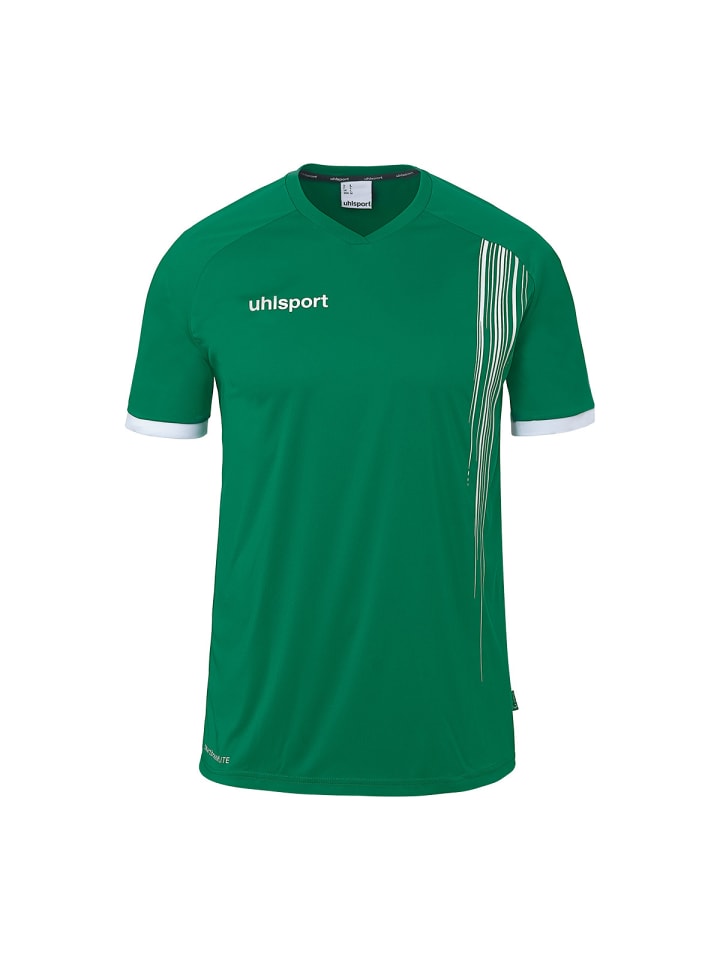 Trainings-T-Shirt Impulse Kids in lagune/weiß