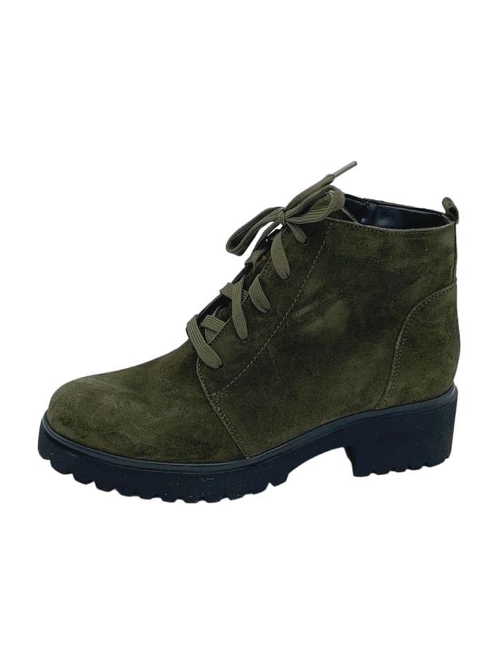 Komfort Stiefeletten in Grün