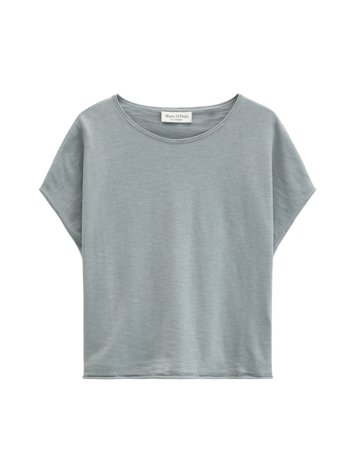 Feinstrick-Pullover loose in Quiet Sea