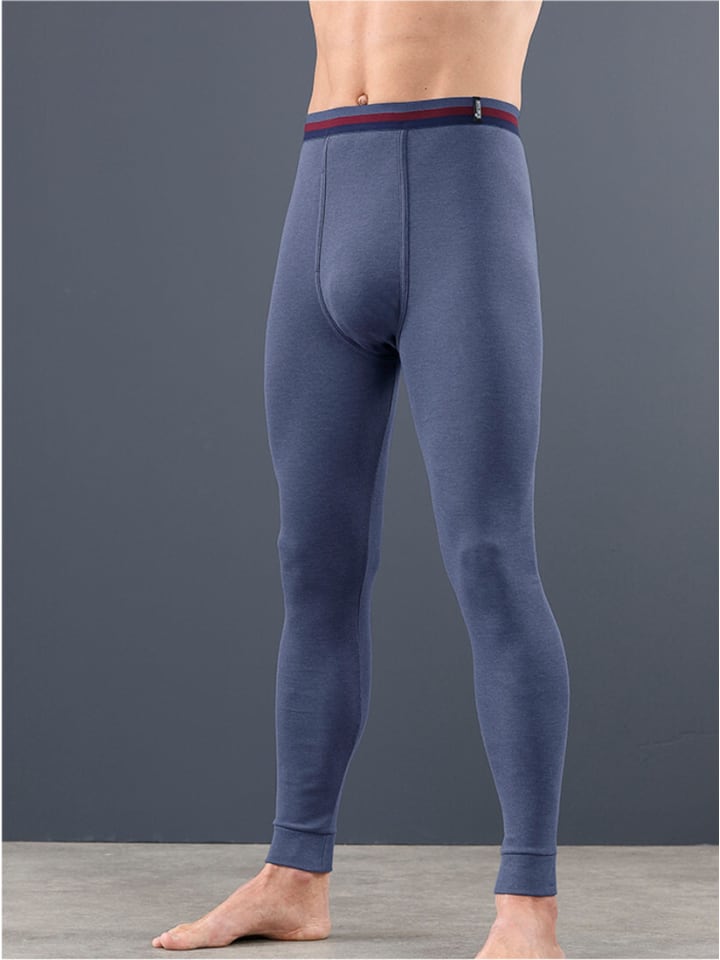 Hose lang in rauchblau