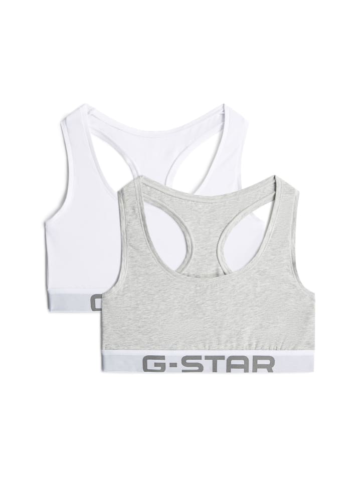 Racerback Bralette 2er-Pack MULTI