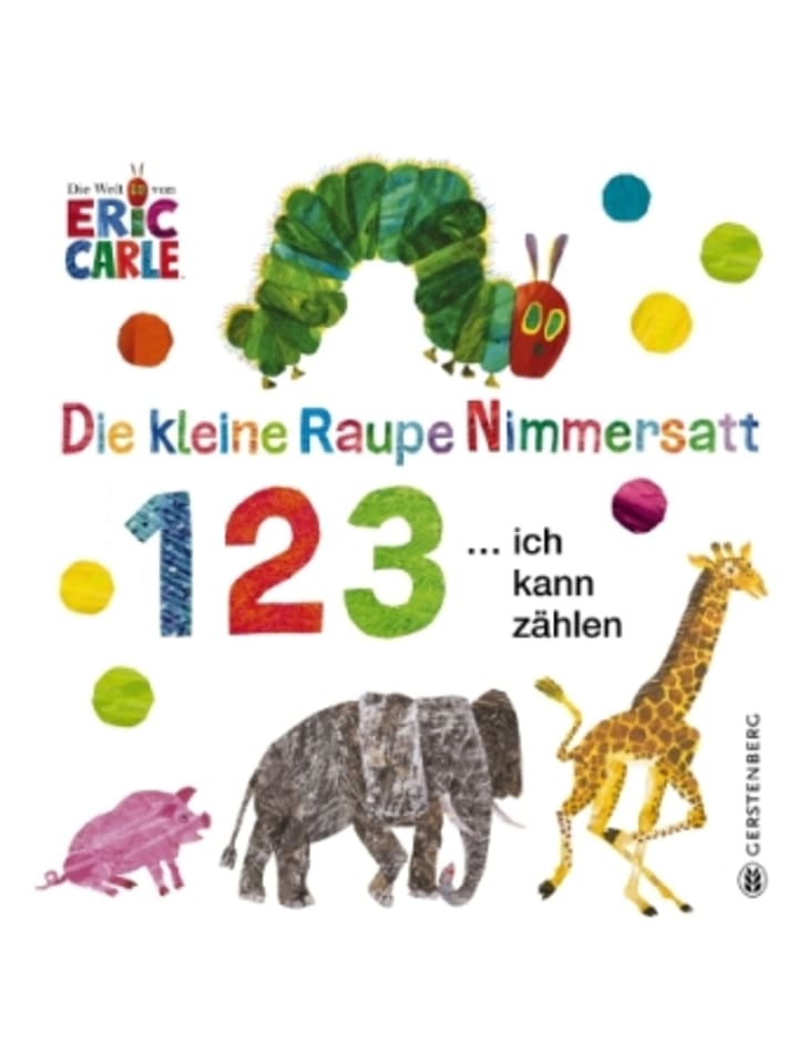 Buch - Die kleine Raupe Nimmersatt - 1, 2, 3 ... ich kann zählen