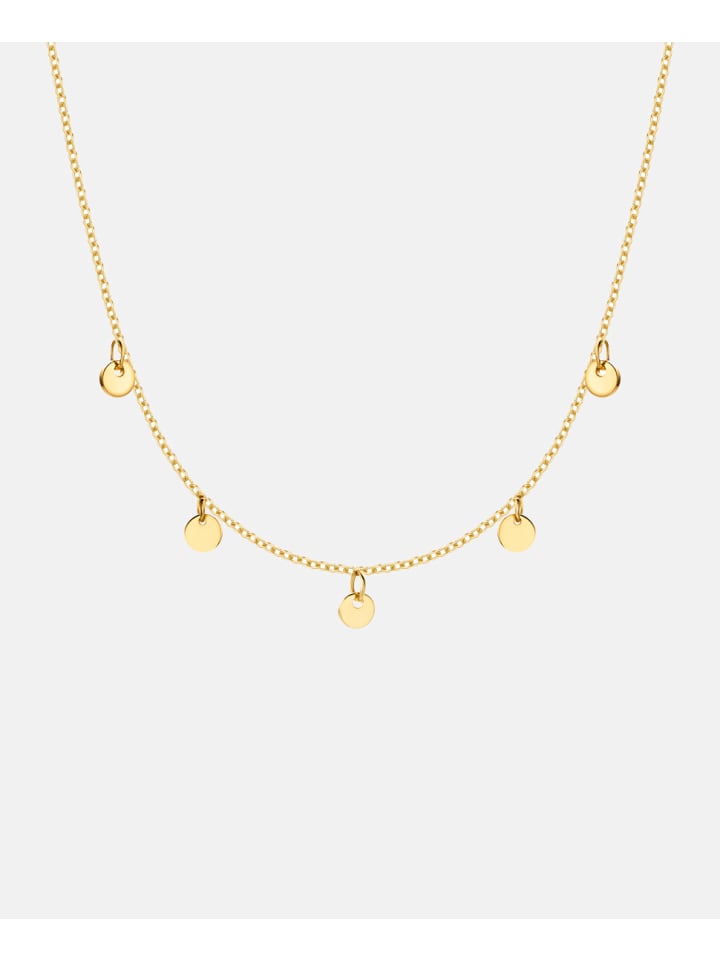 Halskette aus 375 Gelbgold