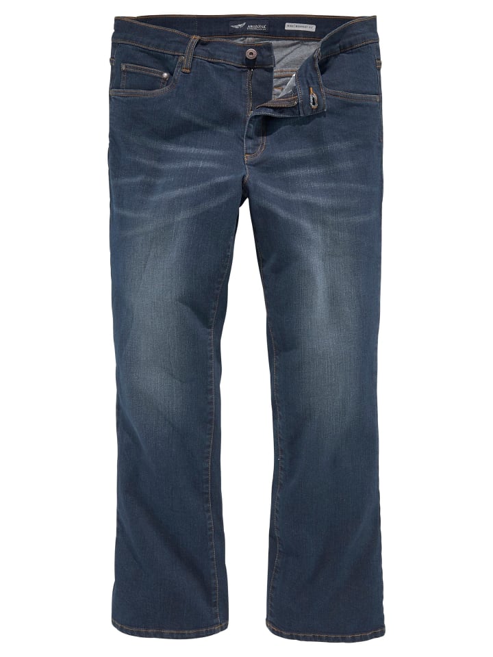 Bootcut-Jeans in dark blue