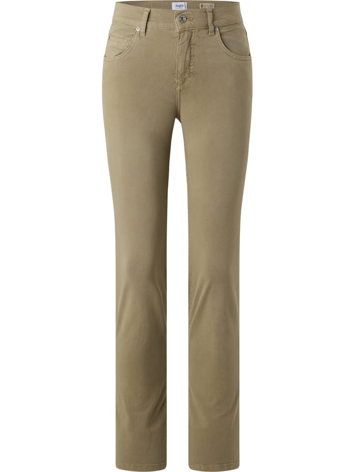 ANGELS Straight-Leg Jeans Jeans Cici mit Coloured Denim in khaki günstig  kaufen | limango