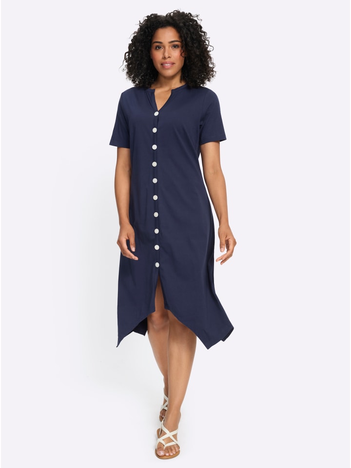 Kleid in marine