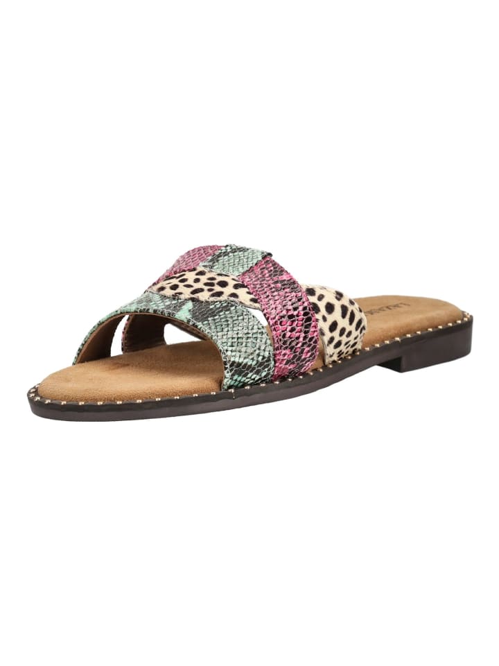 Pantoletten SUZE MULTI Fuchsia