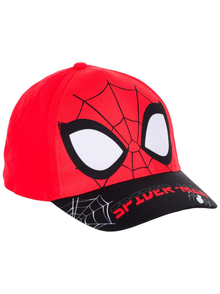 Basecap Spider-Man in Rot