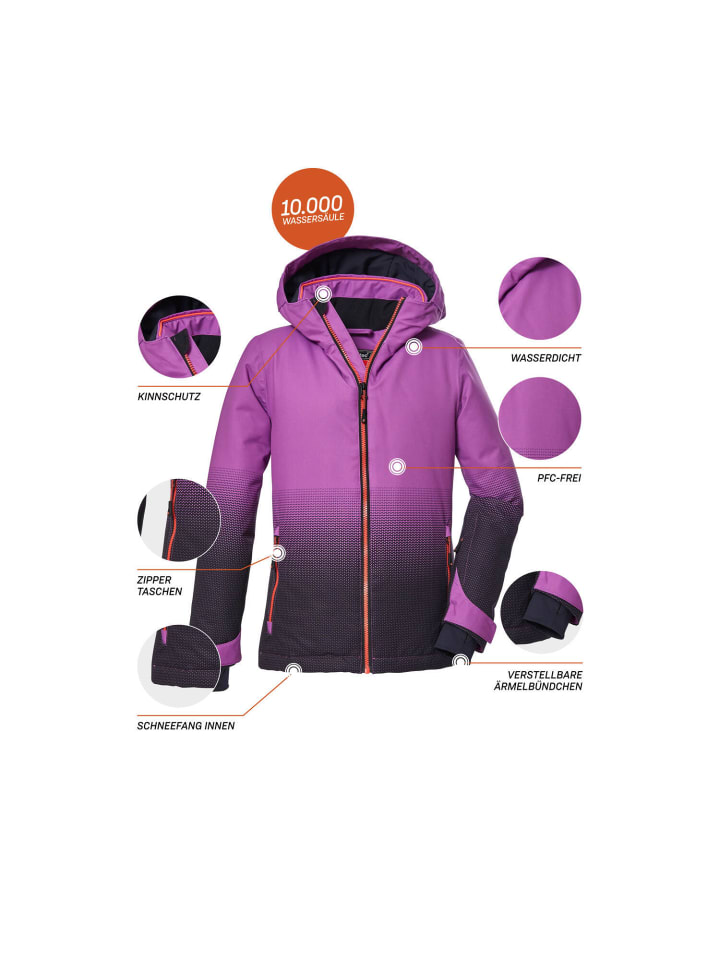 Killtec Killtec Mädchen Skijacke KSW 183 GRLS SKI JCKT in Violett3913  günstig kaufen | limango