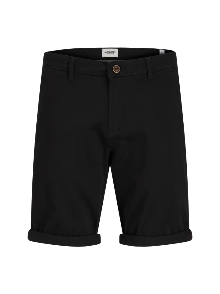JPSTBOWIE Shorts Solid in Schwarz