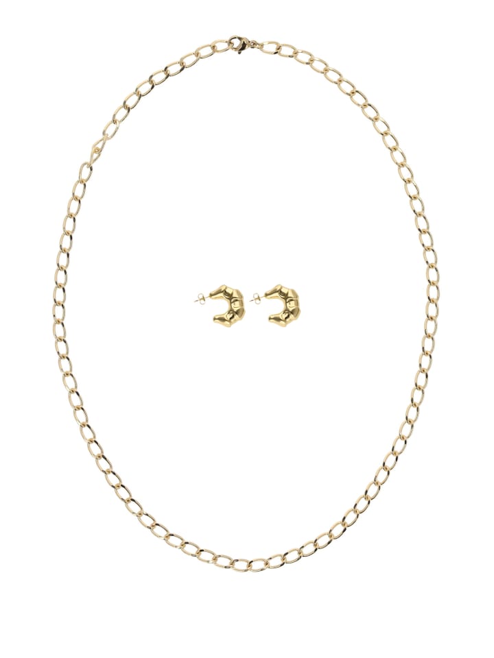 Women Jewelry Set in gold