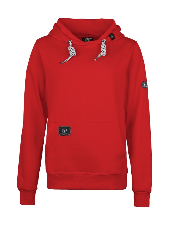 SCHIETWETTER Hoodie Basic Iris 320 in red
