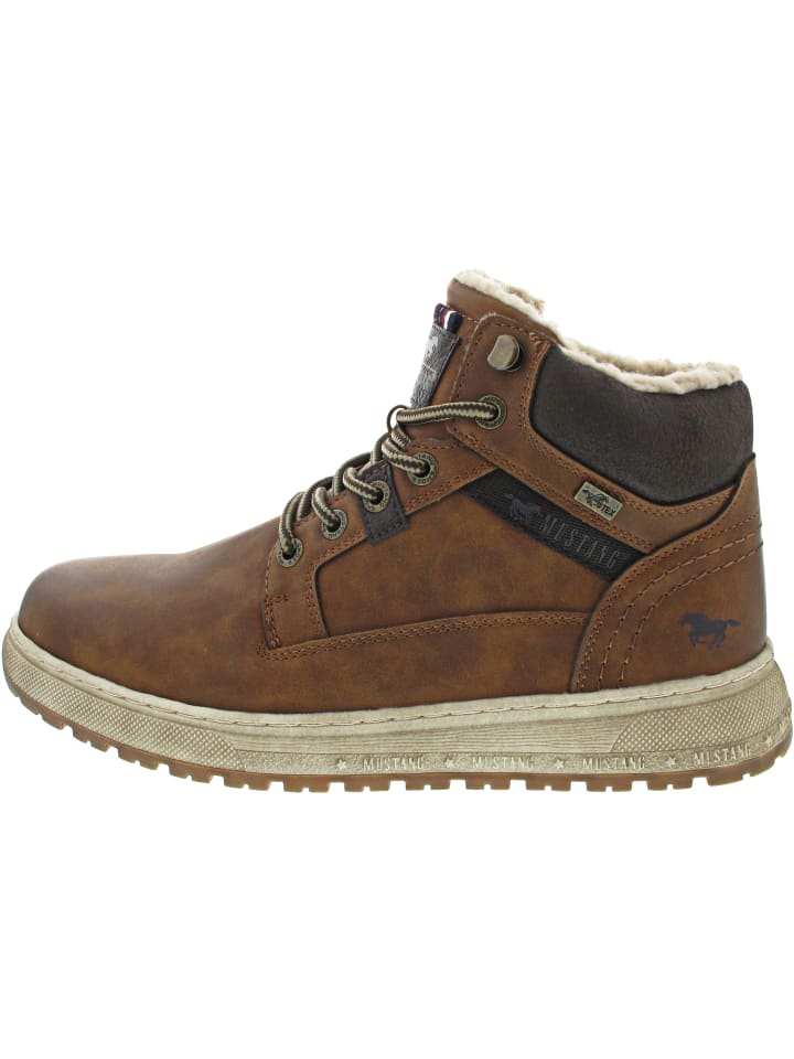 Schnürstiefel Braun