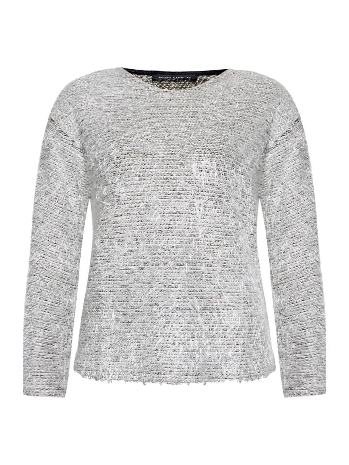 Sweatshirt mit Kordelzug in Cream/Khaki