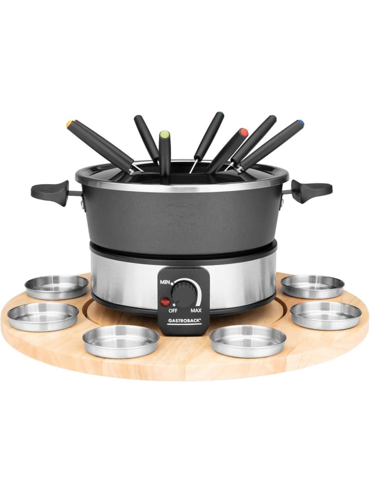 42566 Elektrisches Fondue Set 1.8 l in Schwarz