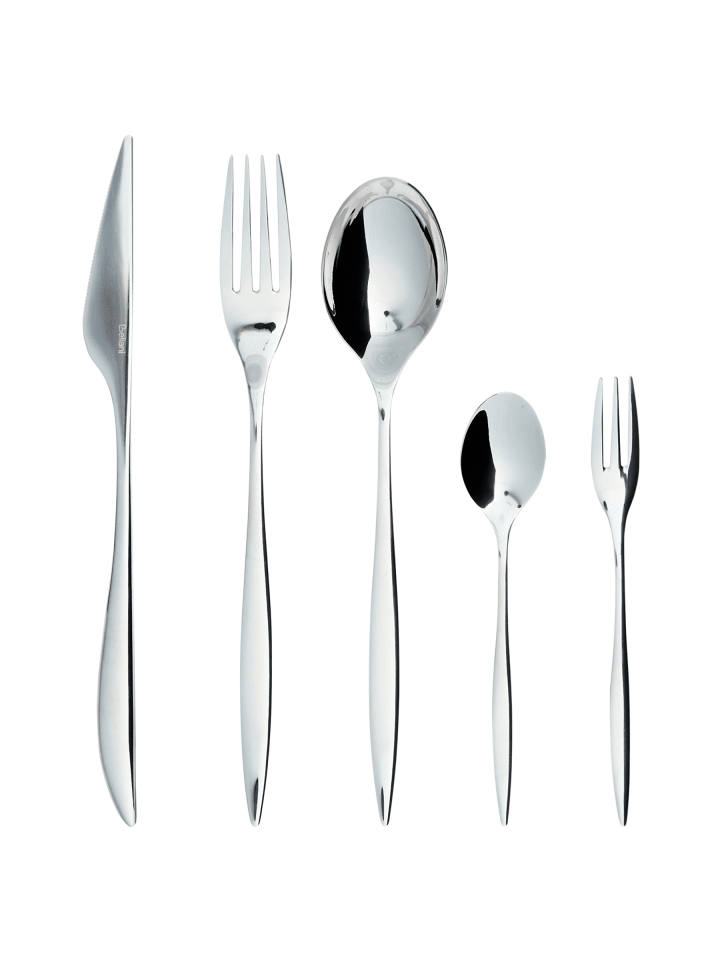 30-set Besteck Set FARFALLE in Silber