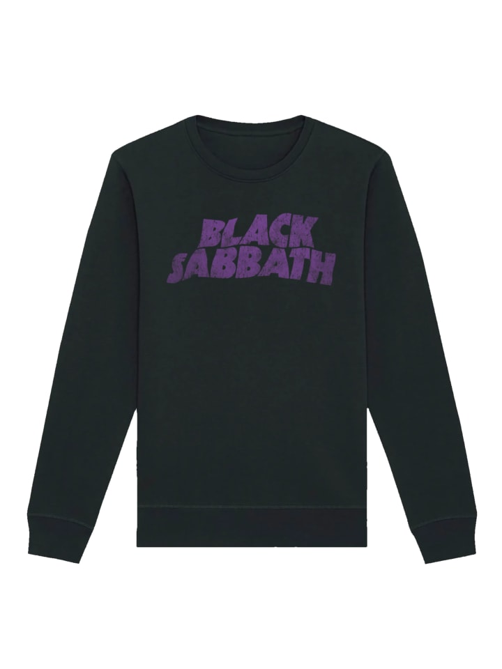 Wavy F4NT4STIC Sweatshirt | Logo kaufen limango Distressed Black Black günstig Sabbath in schwarz Unisex