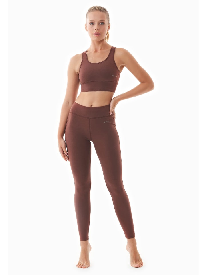 Leggings LENNA in Brown