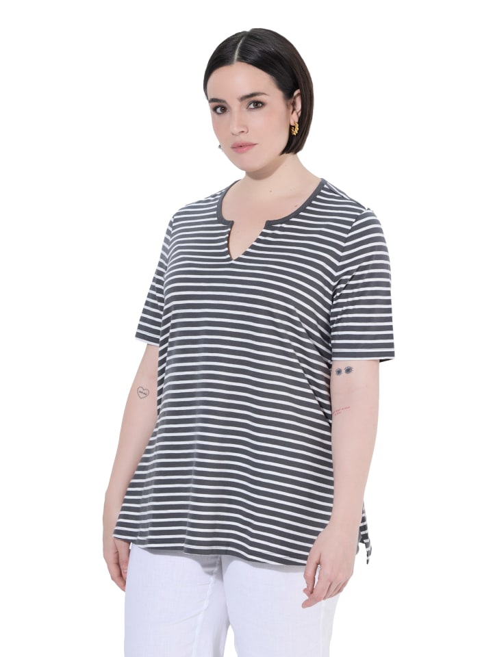 Longshirt in graphitgrau