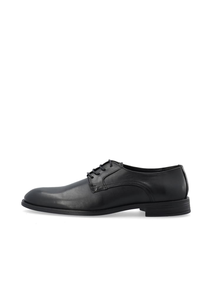 Derby-Schuhe aus Leder in Black6