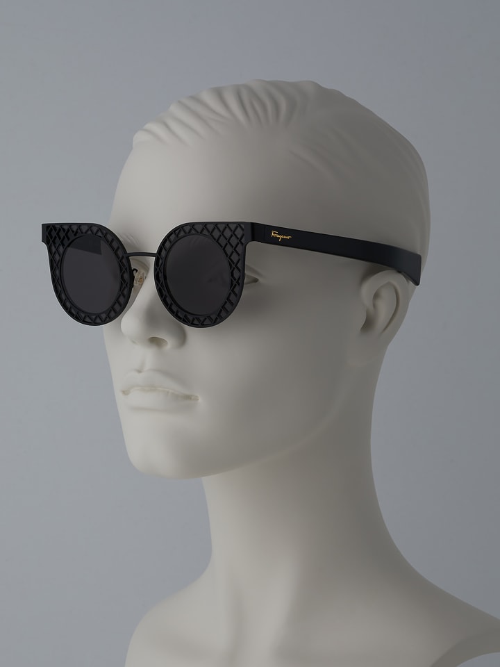 Sonnenbrille für Damen in schwarz