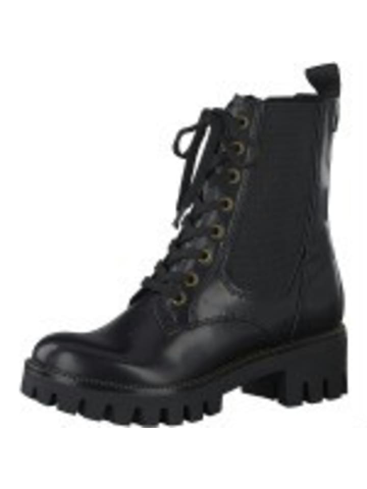 Stiefelette in schwarz
