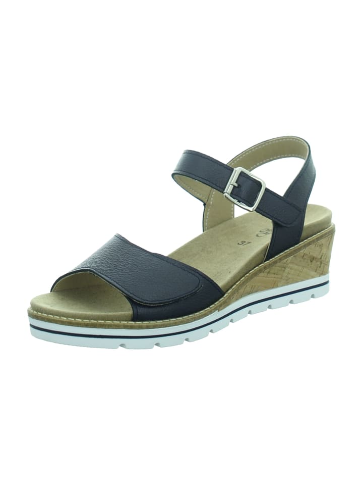 Komfort Sandalen in Blau