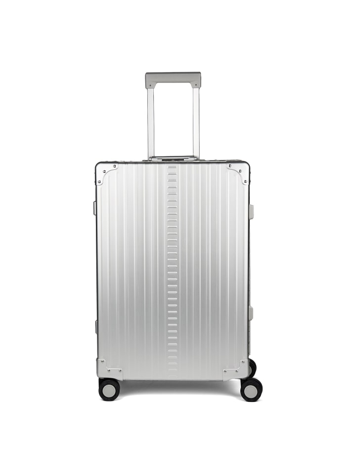 Traveler 4-Rollen Trolley Aluminium 67 cm platinum 1