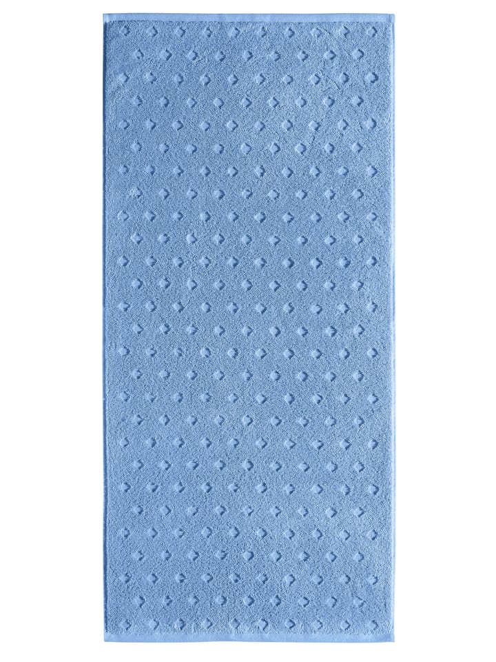 Frottier Duschtuch Baden-Baden in blau