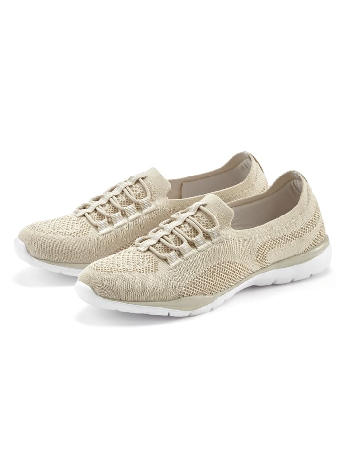 Sneaker in beige