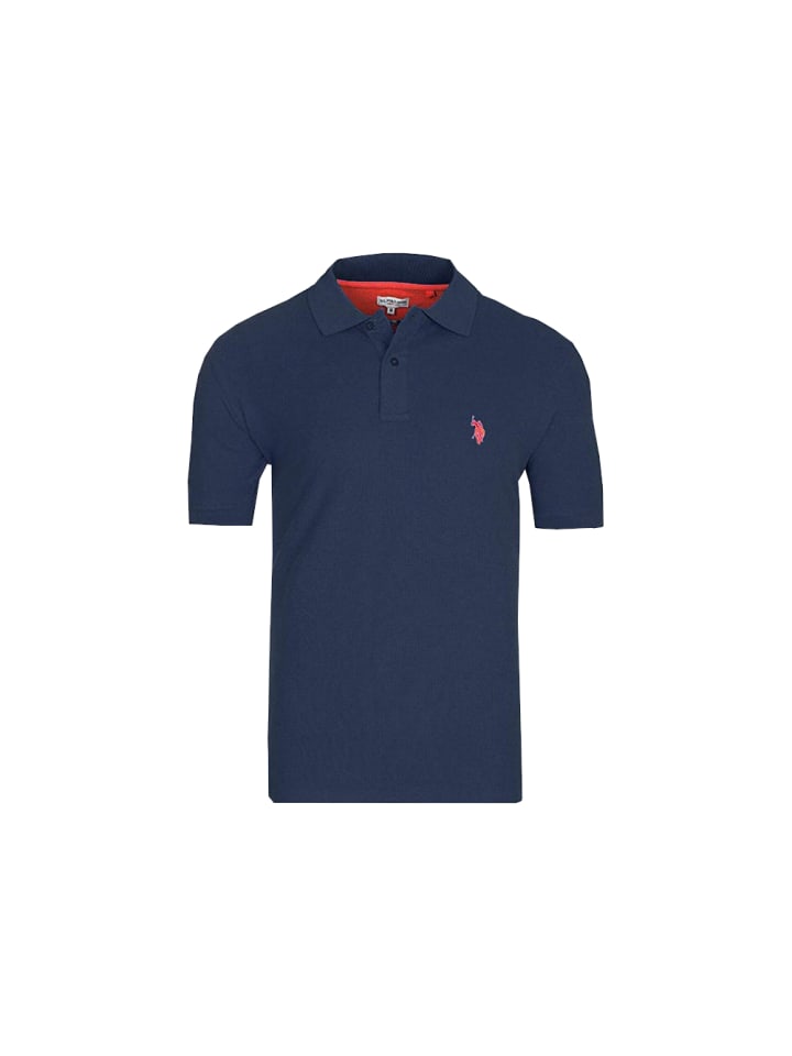 US Polo Assn. Basic Poloshirt in der Farbe Dunkelblau