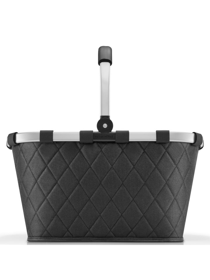 Carrybag Shopper Tasche 48 cm rhombus black