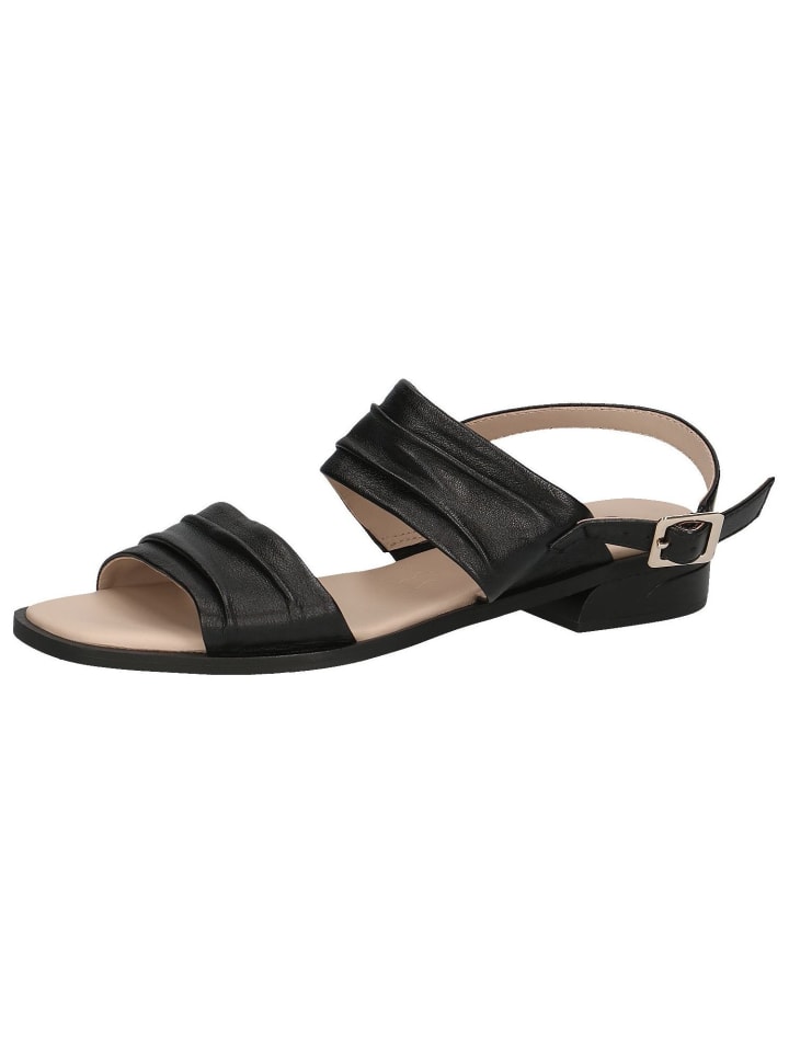 Sandale in BLACK SOFTNAP.