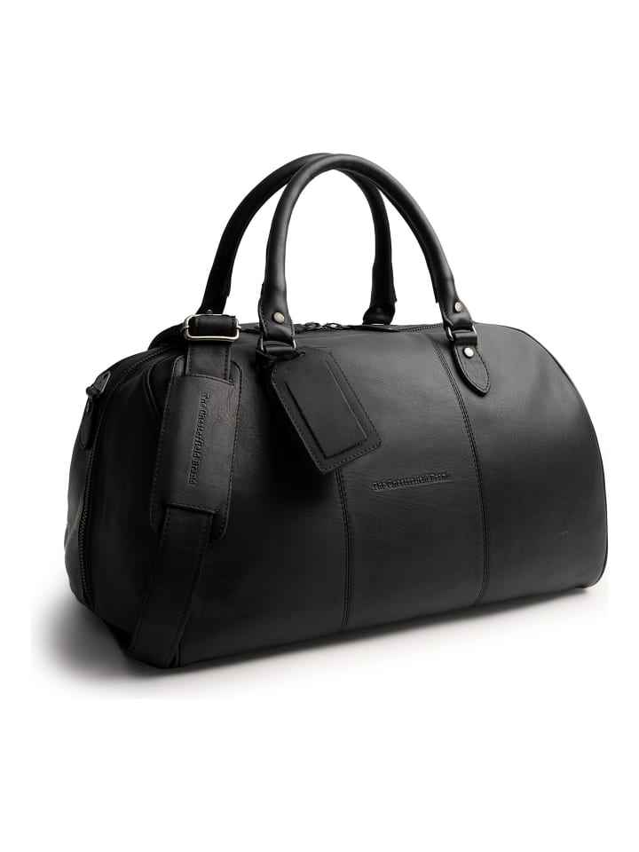 Liam-II Weekender Reisetasche Leder 46 cm black