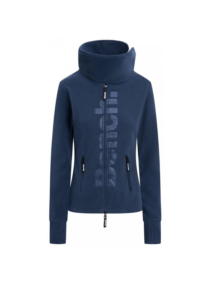 Fleecejacke Finish in blau