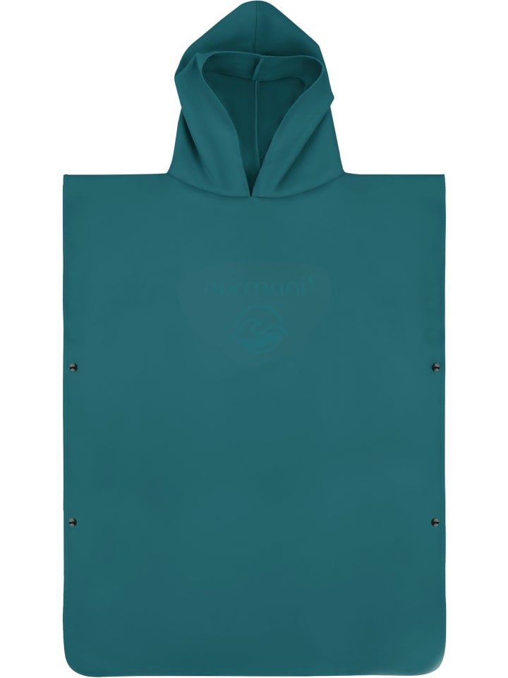 Kinder Mikrofaser Badeponcho 10-13 Jahre Camuy in Petrol