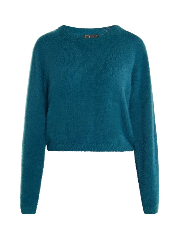 Damen Strickpullover in Smaragdgrün