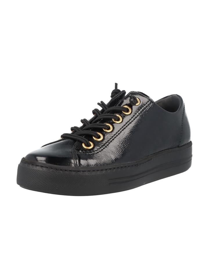 Sportliche Schnürschuhe in Schwarz